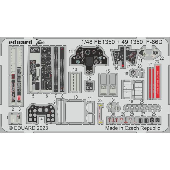 F-86D detail set