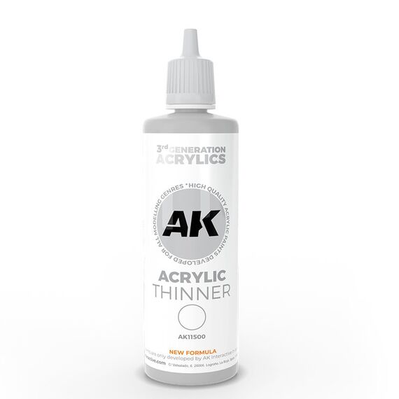 AK11500 3GEN THINNER 100ml AK Interactive AK11500