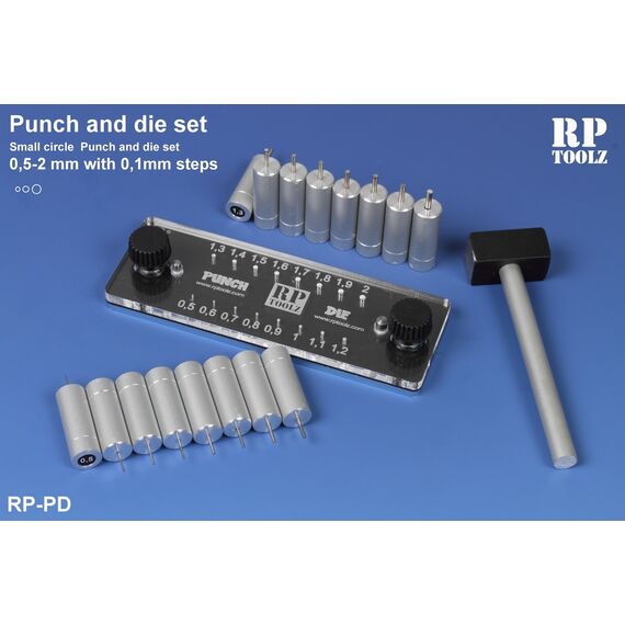 Punch and die set RP Toolz RP-PD