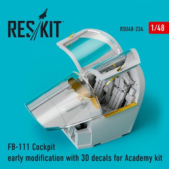 FB-111 Cockpit early modification with 3D decals