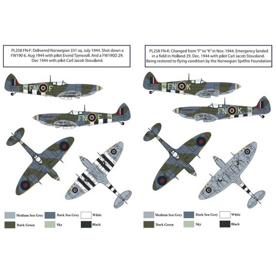 Spitfire Mk. IXe Royal Norvegian Air Force WW II, image 2