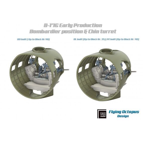 B-17G Bombardier position & Chin turret upgrade, image 12