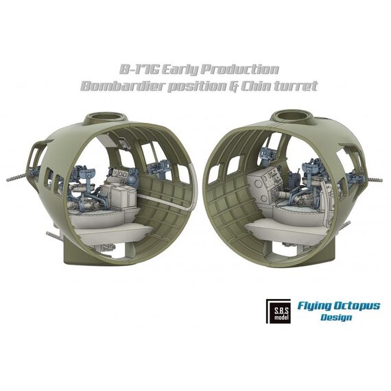 B-17G Bombardier position & Chin turret upgrade, image 14