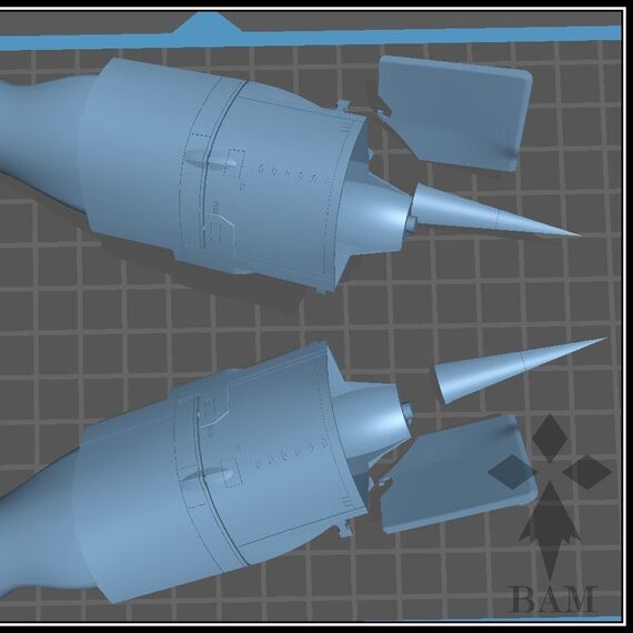 F-111 Triple Plow I seamless intakes