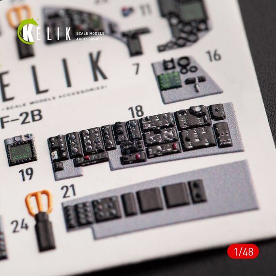 JASDF F-2B interior 3D decals, image 6