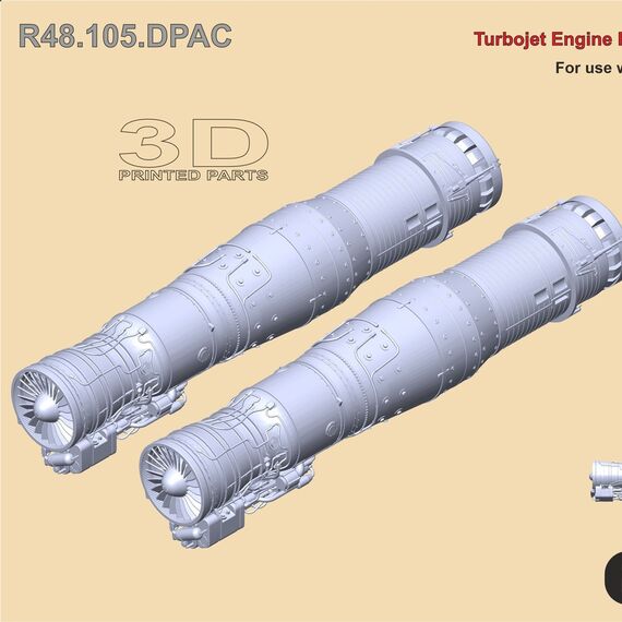 Turbo Jet Engine R-13F-300 (2 sets)