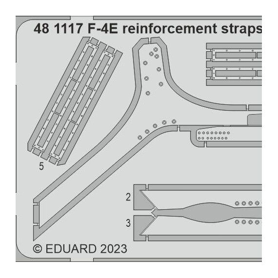 F-4E reinforcement straps & formation lights