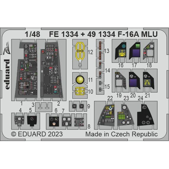 F-16A MLU BIG detail set, image 4