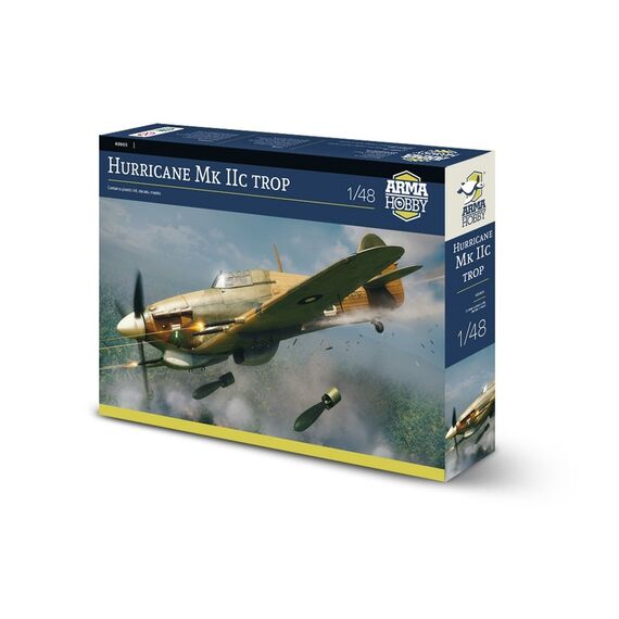 Hurricane Mk IIc trop Arma Hobby 40005 1:48, image 3