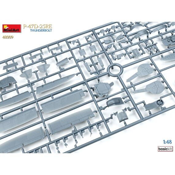 P-47D-25RE Thunderbolt (Basic kit) MiniArt 48009 1:48, image 37