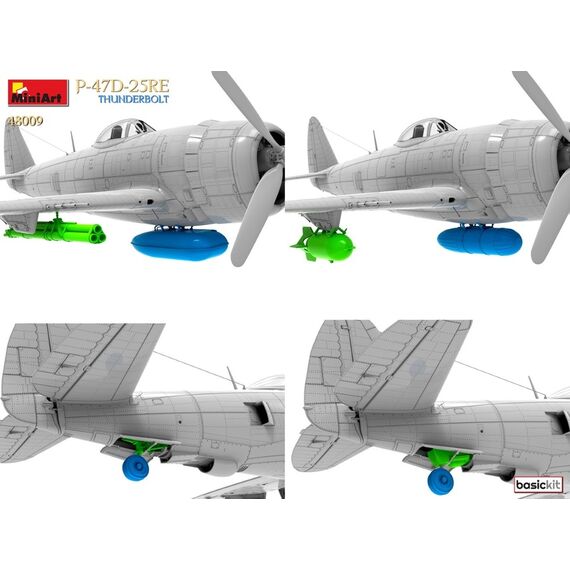 P-47D-25RE Thunderbolt (Basic kit) MiniArt 48009 1:48, image 26