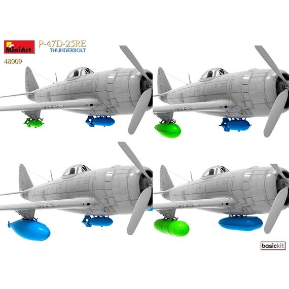 P-47D-25RE Thunderbolt (Basic kit) MiniArt 48009 1:48, image 29