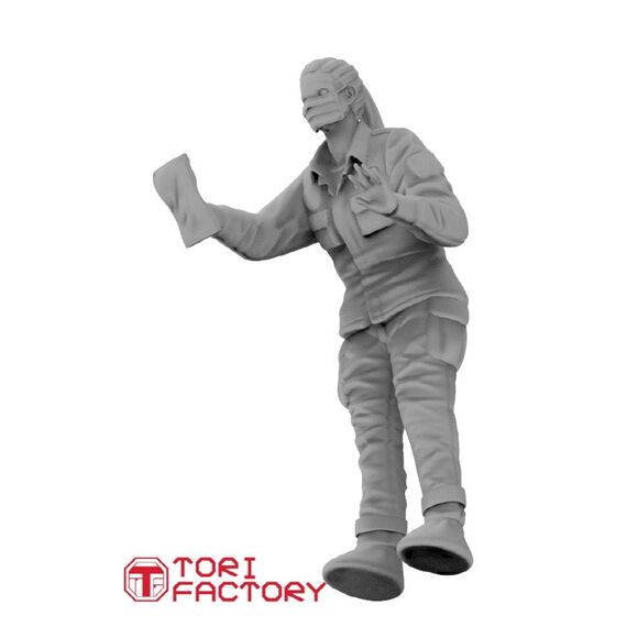 Jet Fighter cleaning crews -2 w/Access stair Tori Factory MF-39B 1:48, image 14