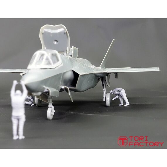 Jet Fighter ground crew Tori Factory MF-40B 1:48, image 15