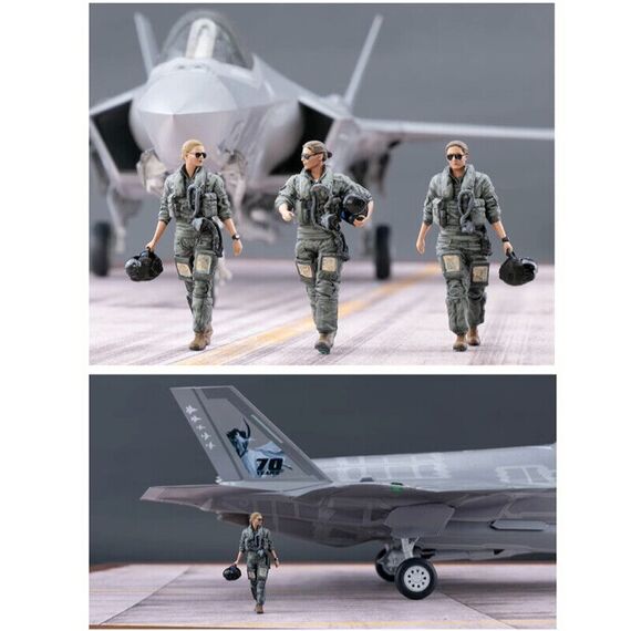 Fighter pilot for F-35A/B/C Galaxy Model F48007 1:48, image 6