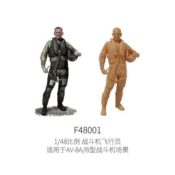 Fighter pilot for AV-8A/B Galaxy Model F48001 1:48