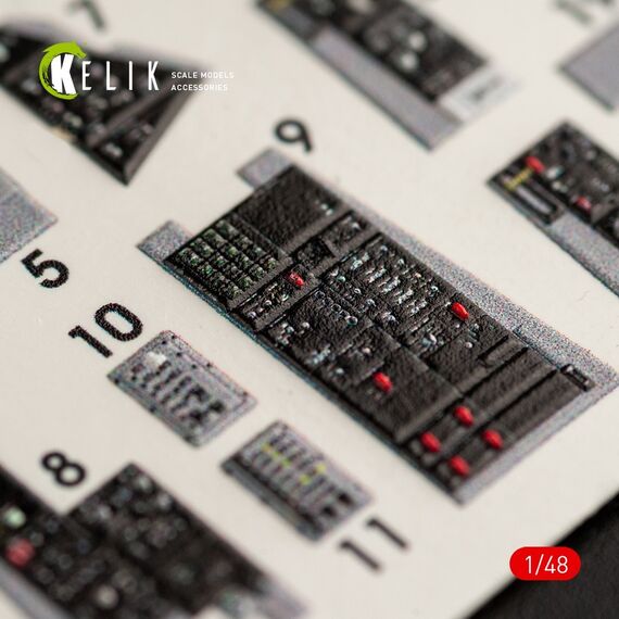 F-14D  Tomcat  interior 3D decals, image 6