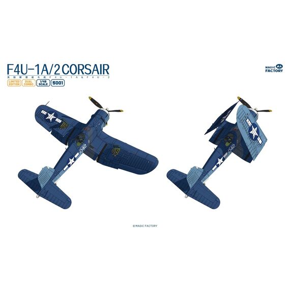 Invincible Corsair over Pacific F4U Magic Factory 5001 1:48, image 15