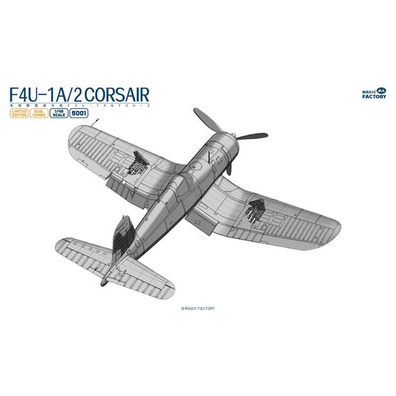 Invincible Corsair over Pacific F4U Magic Factory 5001 1:48, image 16