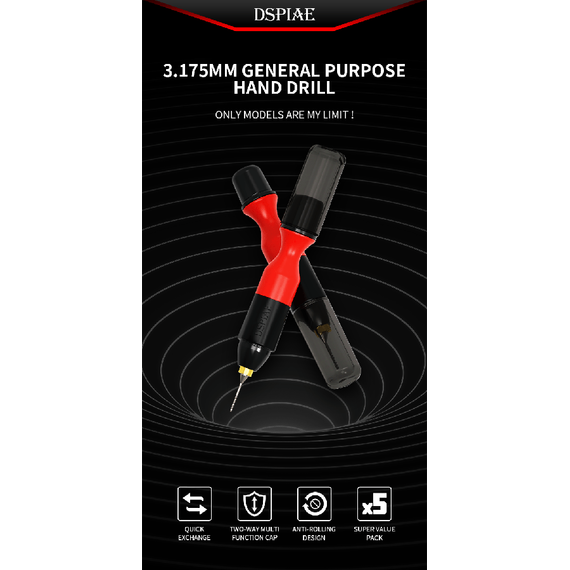 3.175mm General purpose hand drill DSPIAE PT-HD, image 9