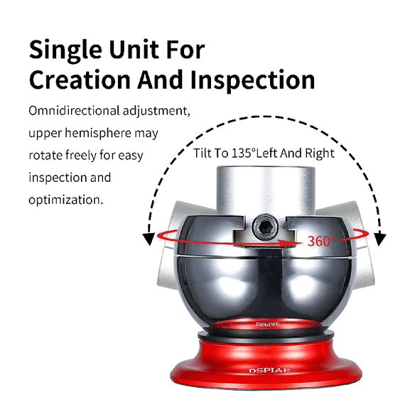 Omnidirectional spherical vise DSPIAE AT-SV, image 8