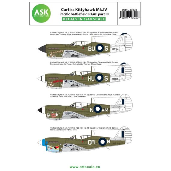 Curtiss Kittyhawk Mk.IV Pacific battlefield RAAF part III, image 2