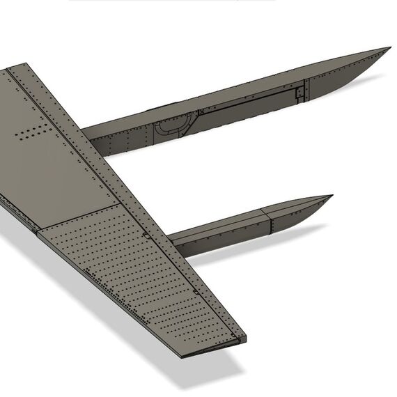 Eurofighter flaperons & rudder