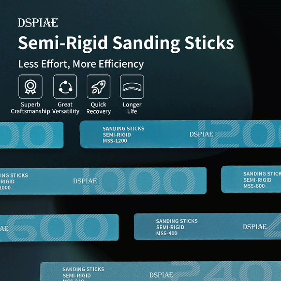 Semi-rigid sanding sticks #1000 DSPIAE MSS-1000