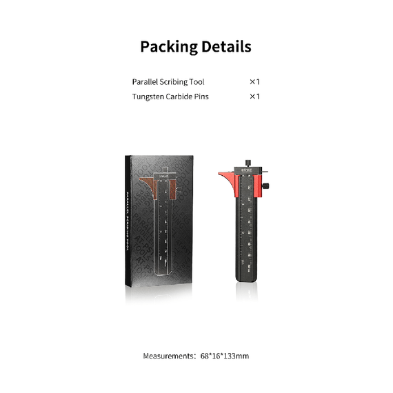 Parallel scribing tool 3 pcs DSPIAE PSP-01, image 16