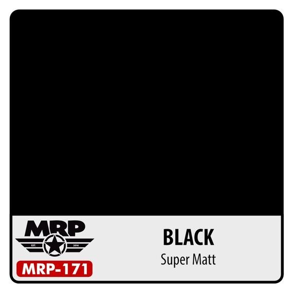 Black Super Matt MR. Paint MRP-171