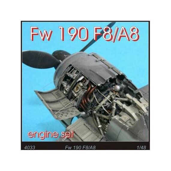 Fw-190 A8 Engine set