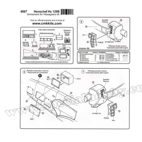 Hs 129B Armament set, image 2