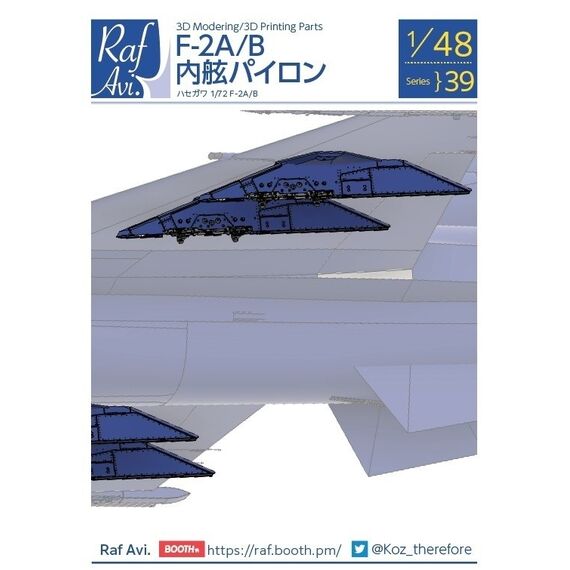 F-2A/B Inboard pylons (4 pieces), image 2