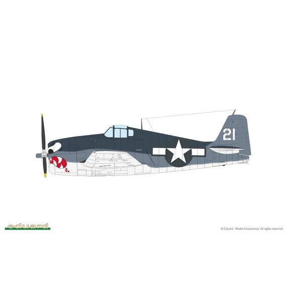 F6F-3 Hellcat Eduard 84194 1:48, image 13