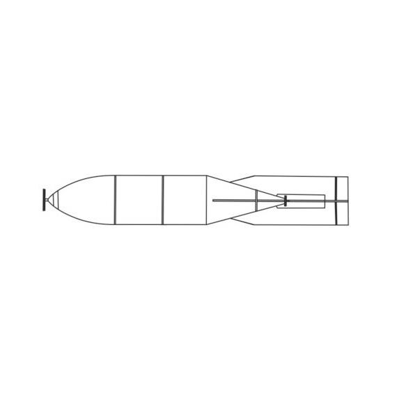 ​WW II Soviet Bombs FAB 250,  250kg (4 pcs)