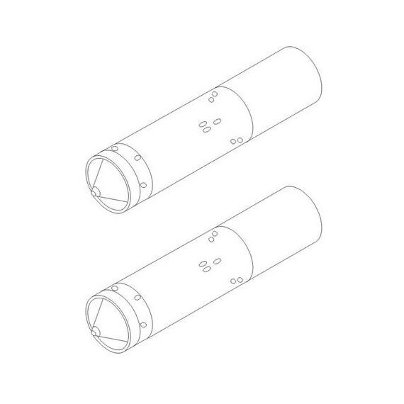 ​WW II RAF HC Bomb Mk.I ''Cookies'' 4000lb (2 pcs)