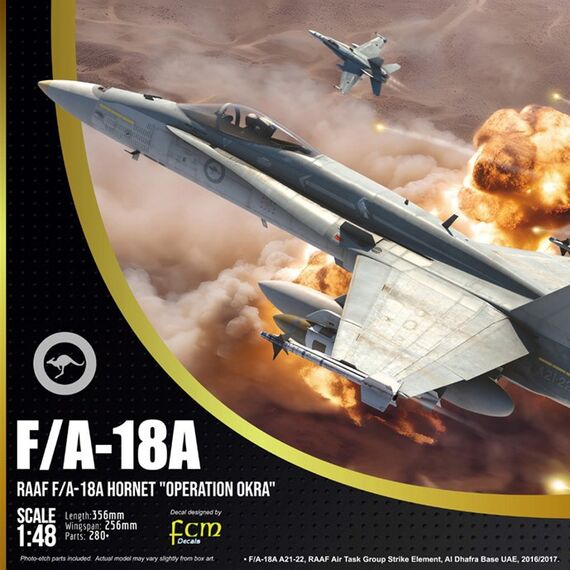 RAAF F/A-18A Hornet "Operation Okra" Kinetic K48158 1:48