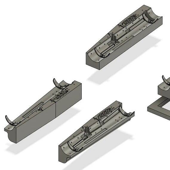 Eurofighter Missile eject launcher (MEL)