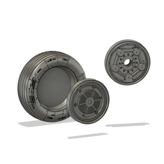 Eurofighter Wheel set, image 2