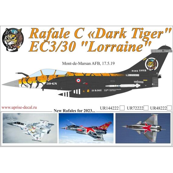 Rafale C "Dark Tiger" EC3/30 "Loraine", image 2