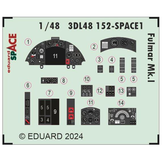 Fulmar Mk. I Space (3D decals), image 2