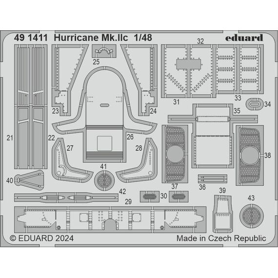 Hurricane Mk. IIc detail set, image 3