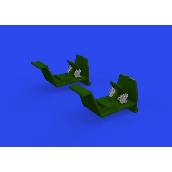 Bf-109E rudder pedals early PRINT, image 2