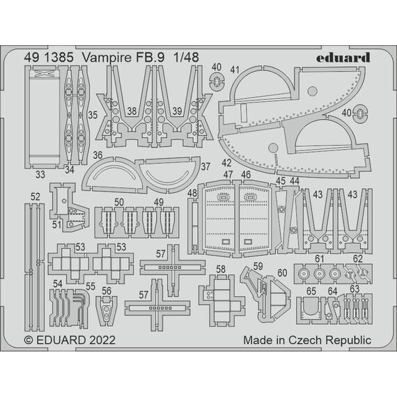 Vampire FB.9 BIG detail set, image 6