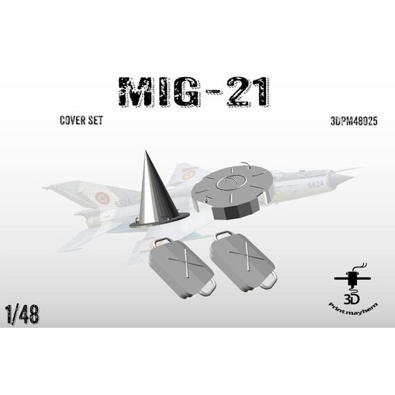 Mig-21 FOD covers and anti surge shutter covers, image 2