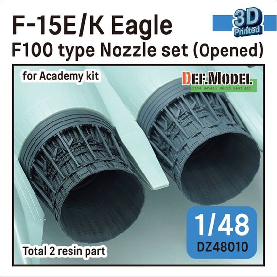 ​F-15E/K Eagle F100 type Nozzle set (opened)