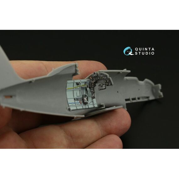 C.202 Folgore Late 3D-Printed & coloured Interior on decal paper, image 3