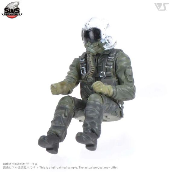 USN Forward facing pilot figure set Zoukei-Mura SWS48-09-F01 1:48, image 3