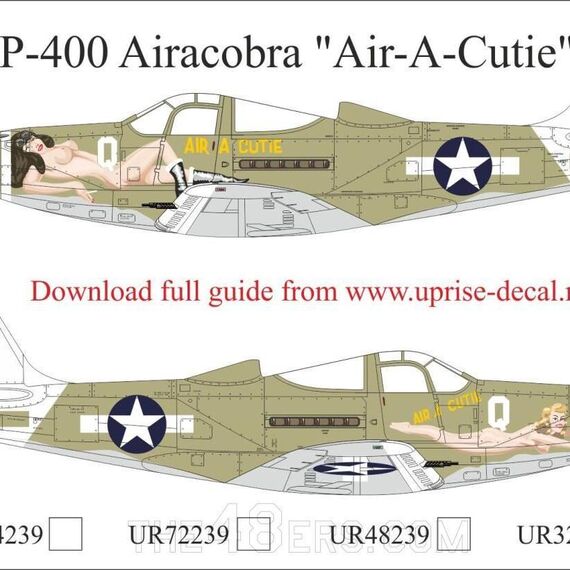 P-39 Airacobra  stencils + insignia	