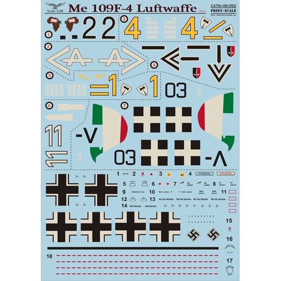 Bf-109 F-4 Luftwaffe Part 1